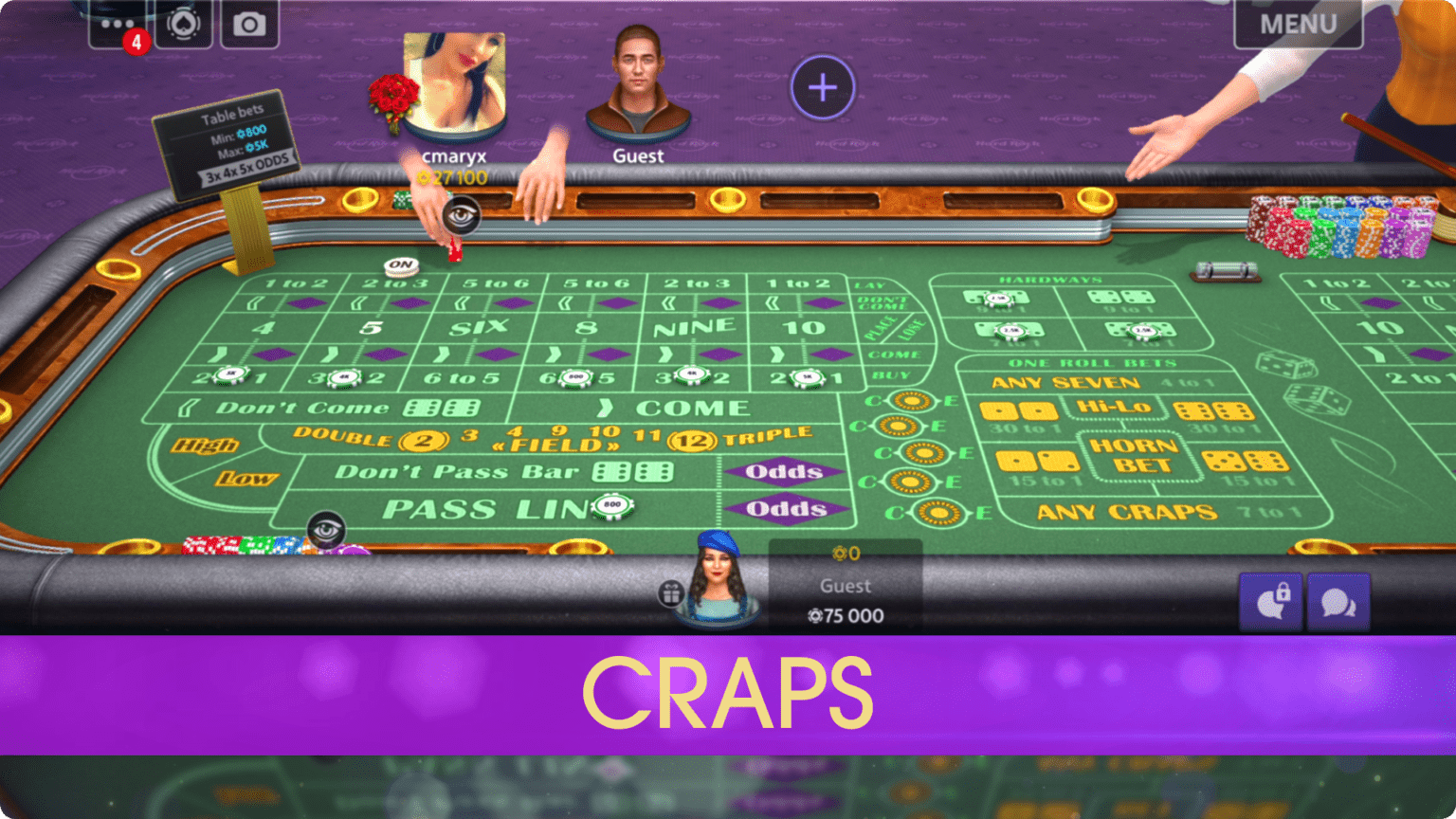 Blackjack & Casino Hard Rock Games