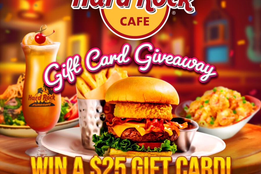 Hard rock games shopping spree giveaway details