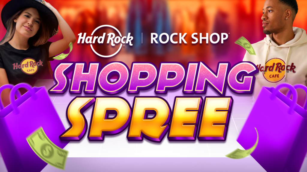 Hard Rock Rock Shop Shopping Spree Promotion