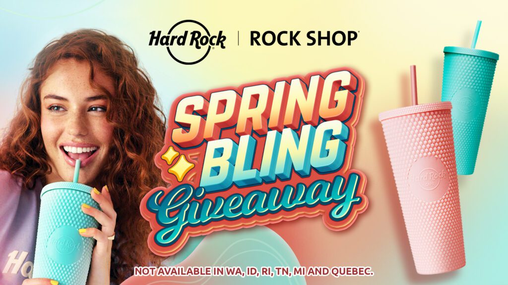 Spring Bling Giveaway by Hard Rock Rock Shop
