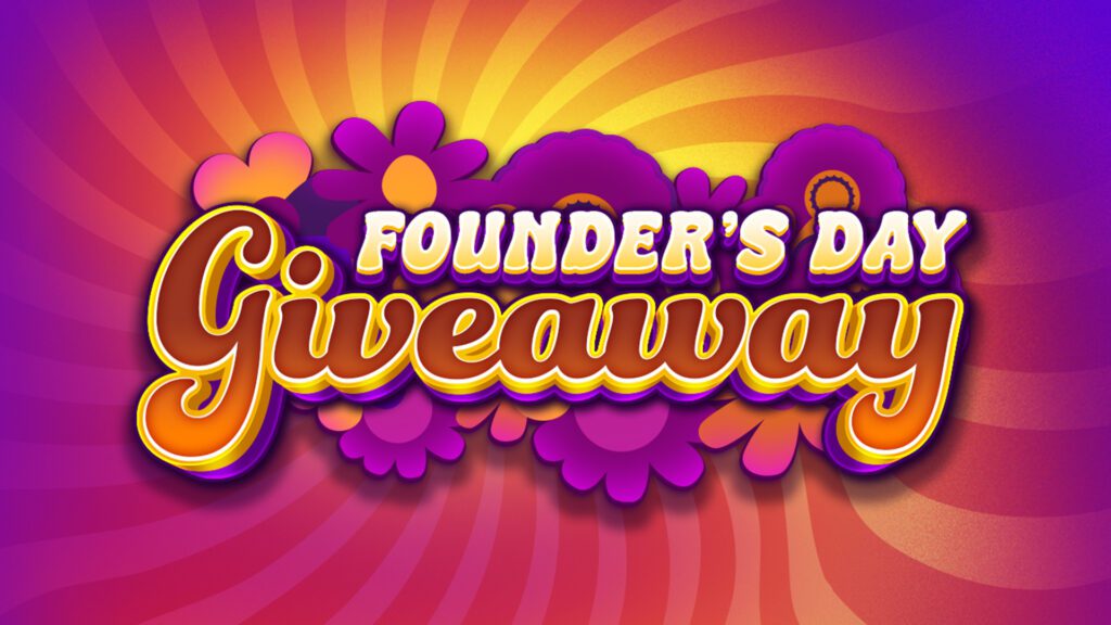 Founder’s Day Giveaway Graphic for Hard Rock Games