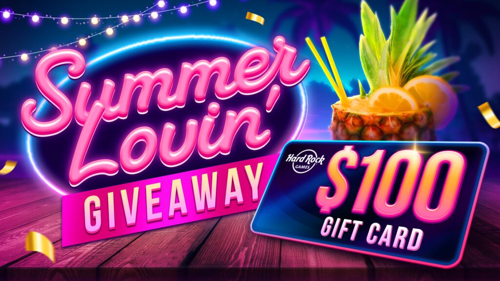 Enter the Hard Rock Games "Choose Your Own Gift Giveaway" with a prize worth up to $100 including tech, jewelry, and more.