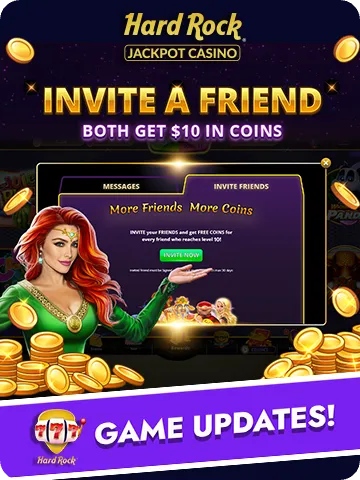 Jackpot Casino Invite Friend Feature