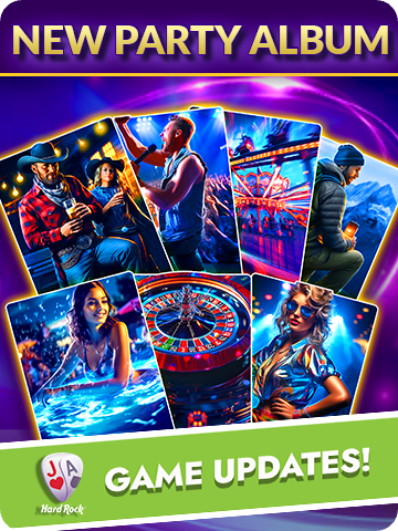 Hard Rock Games new party album and game updates