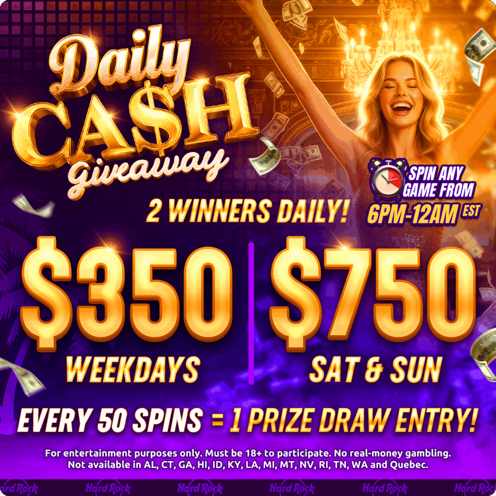 Daily Cash Giveaway