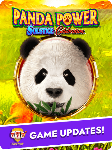 Panda Power Solstice Celebration slot game in Hard Rock Jackpot Casino