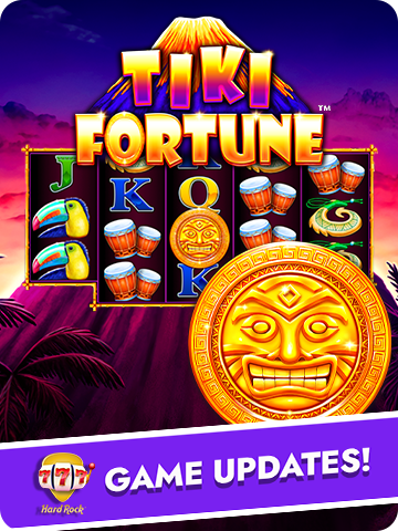 Tiki Fortune AGS slot game in Hard Rock Jackpot Casino