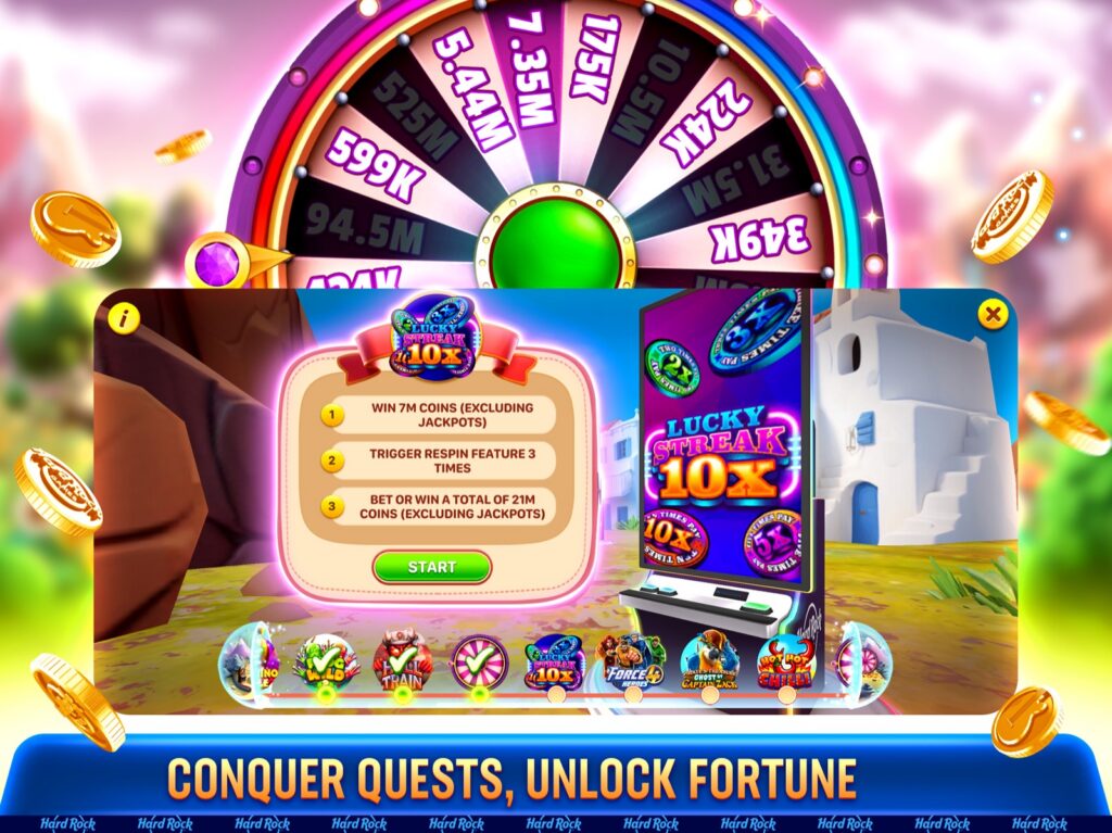 Jackpot Planet Journey missions and progression gameplay